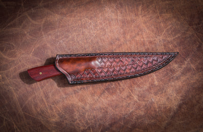 Wildfire 100-layer Damascus Paring Knife.