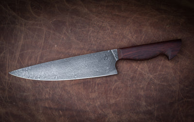 Dark Elegance: Mid-Sized Kitchen Knife