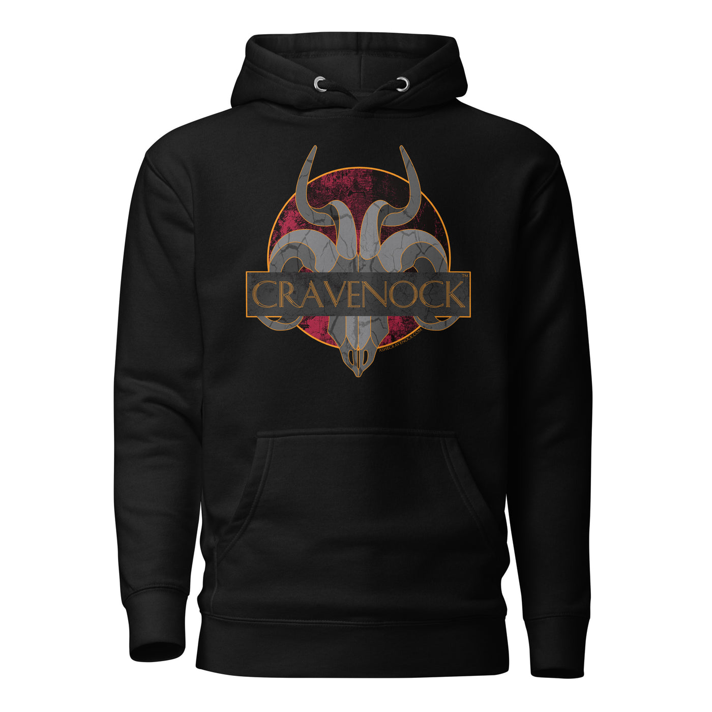 Cravenock Ram  Skull Logo Hoodie