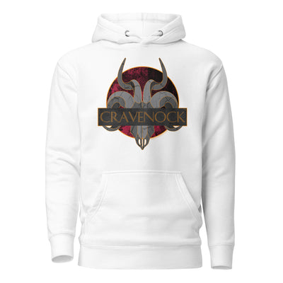 Cravenock Ram  Skull Logo Hoodie