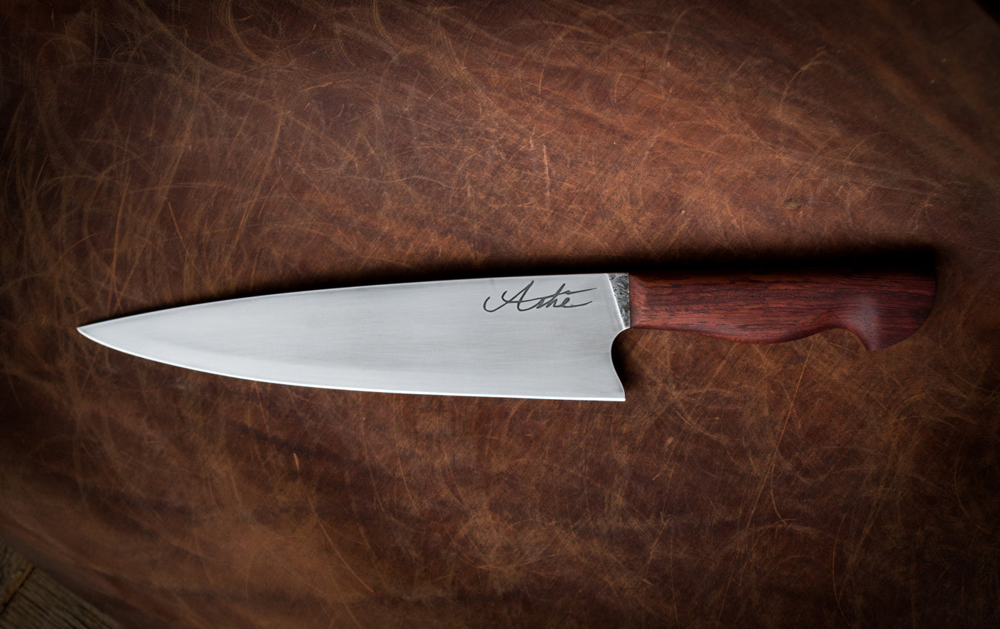 The Epicure's Companion: 10" Hand-Forged Chef's Knife