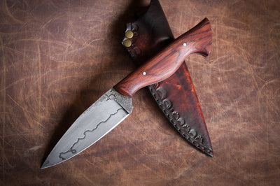 Damascus Tides: Hand Forged San Mai EDC
