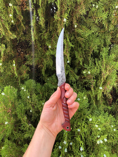 Mystic Reverie: Hand Forged Bloodwood Blade