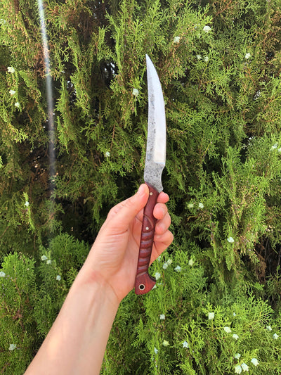 Mystic Reverie: Hand Forged Bloodwood Blade