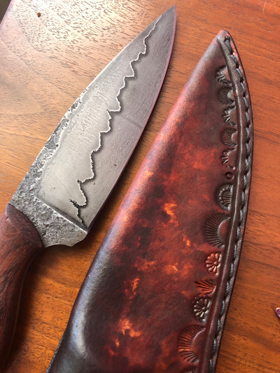 Damascus Tides: Hand Forged San Mai EDC